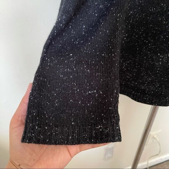 Burberry 100% Cashmere black turtleneck sweater XL - Picture 3 of 6